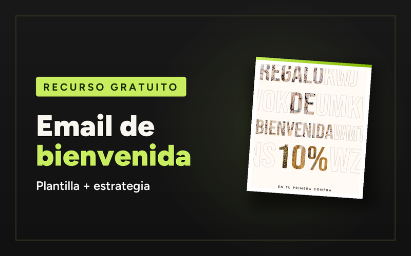 Plantilla de email de bienvenida con cupón del 10%